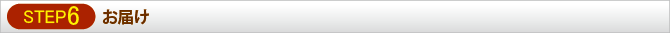 STEP6 お届け
