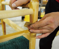 Yチェア 仕上げ直し