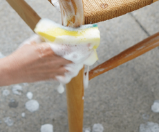 Yチェア 仕上げ直し