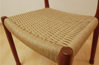 J.L.Mollerチェア 張替え後