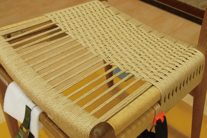 ペーパーコード張替え3