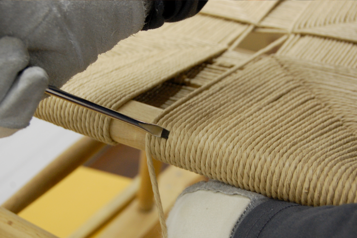 Yチェアの張替_1